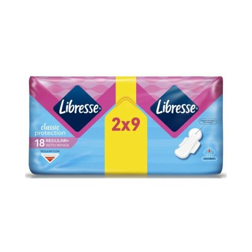 Libresse classic protection normal ultra higijenski ulošci duo 2x9 Slike