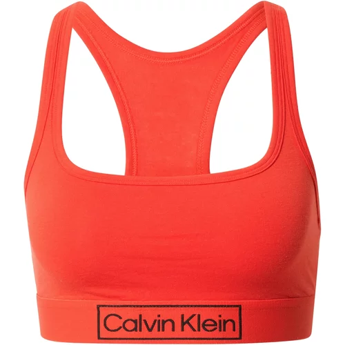Calvin Klein Underwear Nedrček oranžno rdeča / črna