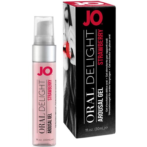 System Jo Stimulacijski gel "JO Oral Delight Strawberry" - 30 ml (R4641), (20951077) Cene