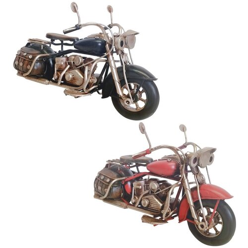 Signes Grimalt Kipci in figurice Moto Choper Vintage 2 Enota Modra Slike