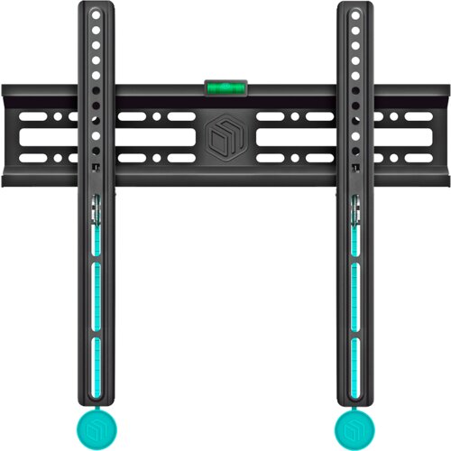 ONKRON Fixed TV Wall Mount for 32 to 65-inch Flat Panel TVs Digital Panels 50 kg, Black Cene