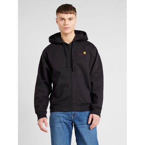 Carhartt WIP Jopa na zadrgo rumena / rdeča / črna Slike