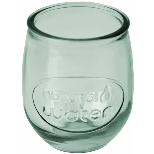Ego Dekor svjetlozelena čaša od recikliranog stakla Water, 0,4 l