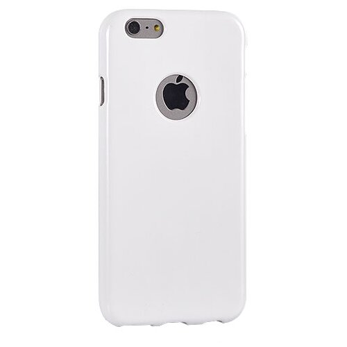  Gumijasti / gel etui Jelly Case Merc za Apple iPhone 5 / 5S / SE - beli Slike