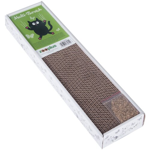 zooplus Multi-Scratch praskalna podloga iz kartona - D 47 x Š 12 x V 5 cm (Metulji) Cene