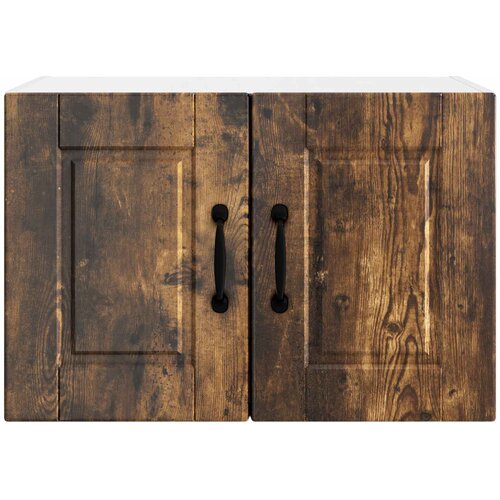  Ormar za Zid 2 pcs Dimljeni hrast 60 x 31 x 40 cm Slike