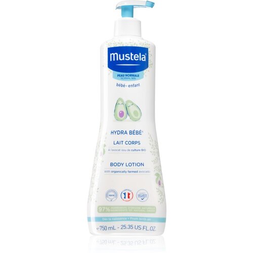 Mustela Hydra Bébé® Body Lotion lahek losjon za nego otroške kože 750 ml za otroke Cene
