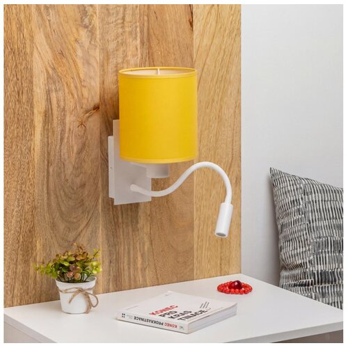  Brilagi -LED Fleksibilna zidna lampa NUBILA 1xE27/25W/230V + LED/3W bela/žuta Cene