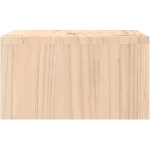  Stalak za monitor 50 x 27 x 15 cm od masivne borovine Slike