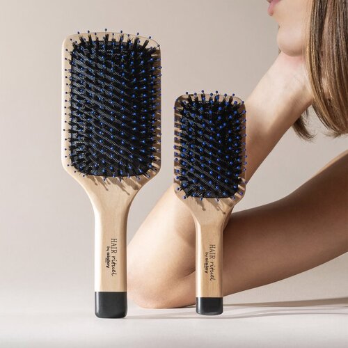 Hair Rituel by Sisley The Pocket Brush Radiance &amp;amp; Softness krtača za sijaj in mehkobo las 1 kos Slike