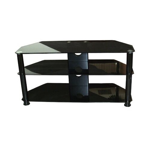  Stalak za TV GNC AVS040-1000, staklo black/black 1000x400x500mm Slike