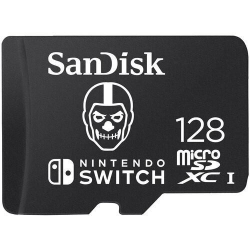 San Disk Nintendo MicroSD UHS I Card - Fortnite Edition, Skull Trooper, 128GB Cene