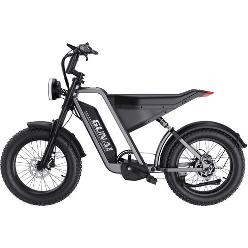 Gunai y 20&amp;quot; terensko električno gorsko kolo 1000W 48V18Ah 7-stopenjsko polno vzmeteno debelo kolo, (21559931) Slike