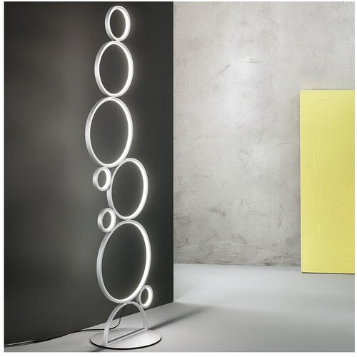  Ondaluce - LED prigu&scaron;iva stojeća lampa POIS LED/52W/230V 160 cm srebrna Cene