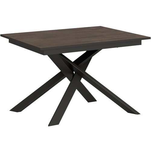 Itamoby   Ganty (90x120/180 cm) - oreh/antracit, barva nog: antracit - raztegljiva jedilna miza, (20842946) Cene