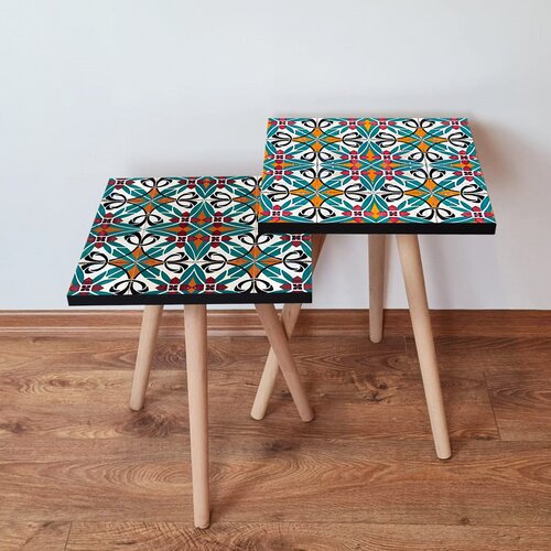 Hanah home Set 2 stočića 2Shp512 Multicolor Cene