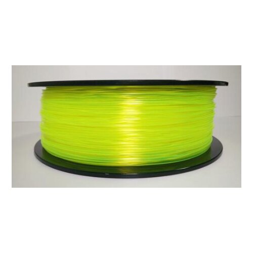  for 3D, PLA, 1.75 mm, 1 kg, trans. yellow PLA trans. yellow Slike