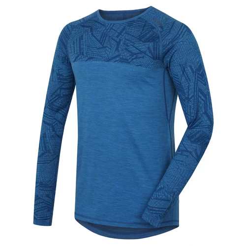 Husky Men's thermal shirt Merino tm. blue
