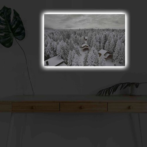 Wallity Zidna slika sa LED osvjetljenjem 4570KARDACT - 014, 45x70 cm Cene