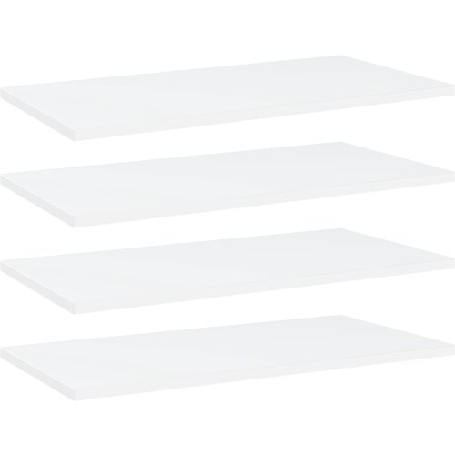 VidaXL Dodatne police za omaro 4 kosi bele 60x30x1,5 cm iverna plo&amp;scaron;ča Slike
