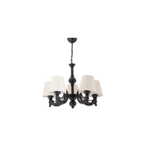 Opviq luster fiona chain black white Cene