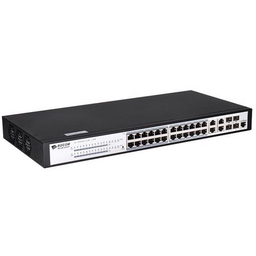 Bdcom switch S2500-24P4C , Poe, gigabit, 24xPOE+, 4xCombo/RJ45 Cene