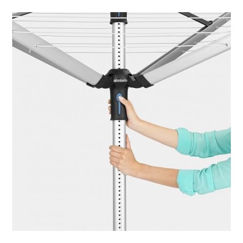 Brabantia zunanji su&amp;scaron;ilnik perila 50m ADVANCED Lift-O-Matic - karbon sivo Slike