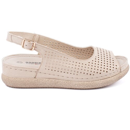 GOODIN Light gold comfortable sandals Cijene