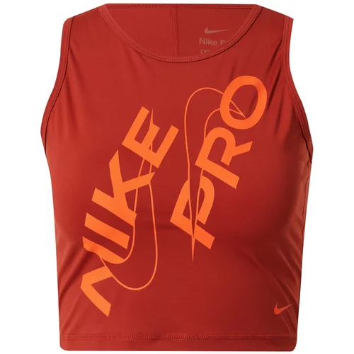 Nike Sportski top 'NP' narančasta / ciglasto crvena