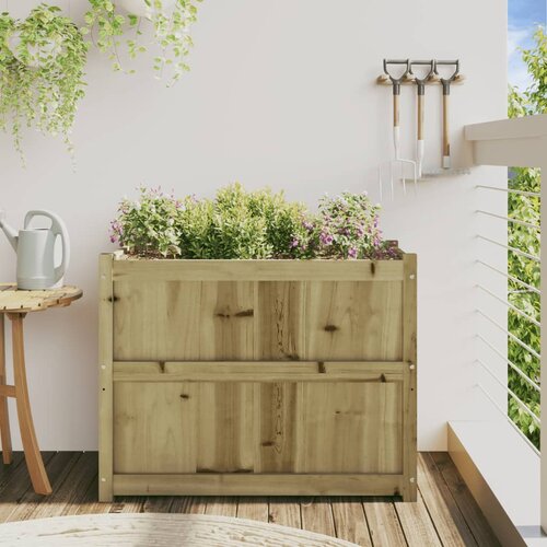  Vrtna sadilica 90 x 50 x 70 cm od impregnirane borovine Slike