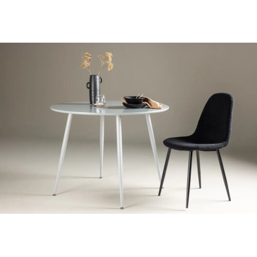 Venture Home Plaza okrugli blagovaonski stol ⌀100 cm, sivi Cijene