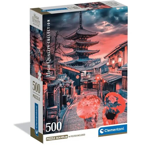 Clementoni 500-delna HQC kompaktna sestavljanka - v mestu Kyoto Cene