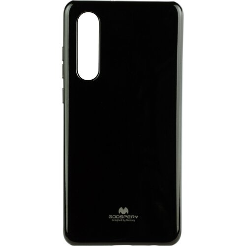  Gumijasti / gel etui Mercury Jelly Case za Huawei P30 - črni Slike