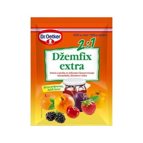 Dr. Oetker Džemfix DR.OETKER 2:1 extra 25g Cene
