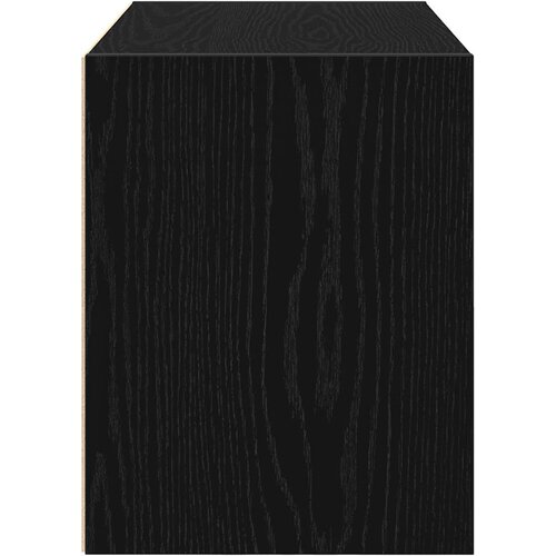  s 2 ladice crni hrast 60x31x40 cm konstruirano drvo Slike