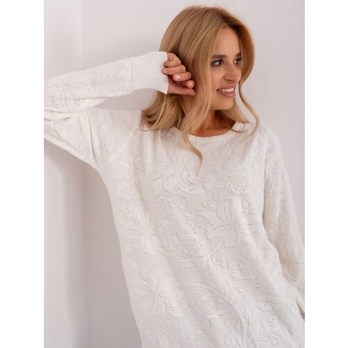 Wool Fashion Italia Sweater-AT-SW-2231A.00P-ecru Slike