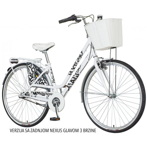 Visitor FAS2816N 28"/17" fashion bela 2021 - gradski bicikli Cene