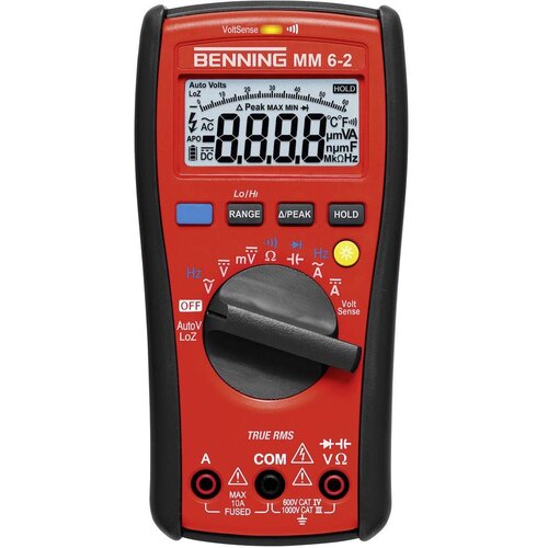 Benning Digitalni ručni multimetar MM 6-2 CAT III 1000 V, CAT IV 600 V broj mjesta na zaslonu: 6000 Cijene