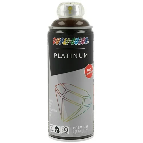 Dupli color Barvni lak v spreju Dupli-Color Platinum (400 ml, čokoladno rjava, sijaj)