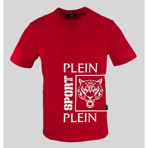 Philipp Plein Sport Majice s kratkimi rokavi - tips406 Rdeča