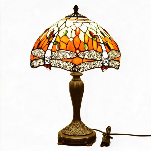 Mv Lux STONA LAMPA 2XE27 TIFFANY T106 MVL Slike