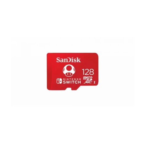 San Disk SDXC 128GB micro 100MB/s R, 90MB/s W for Ninetendo Switch 67730 Slike