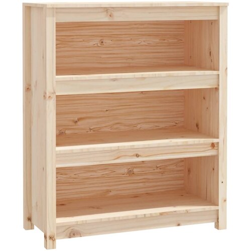 Maison Chic Knjižna omara - Knjižni regal 80x35x97 cm trdna borovina, (21723355) Cene