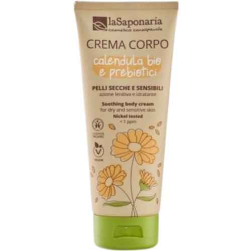 La Saponaria Krema za tijelo s organskim nevenom i prebioticima - 200 ml Cijene
