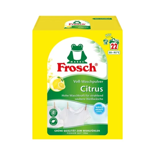 Frosch Univerzalni prašak za pranje rublja - Citrus