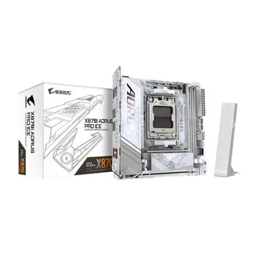Gigabyte Matična ploča AM5 X870I AORUS PRO ICE Cene