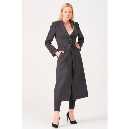 Dewberry Z6681 WOMEN'S COAT-ANTHRACITIS Cene
