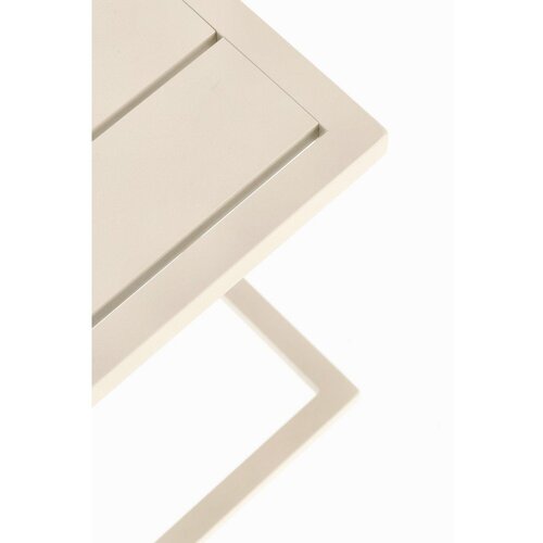 BIZZOTTO Aluminijasta vrtna mizica 40x40 cm Taylor &amp;ndash; Slike
