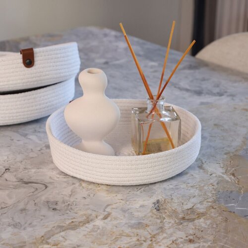 Wallity set poslužavnika JUT04002327D, 30x30x5cm, 3 komada, Krem Cene