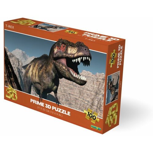  Puzzle za decu 3D Tyraosaurus Rex - 100 delova Slike